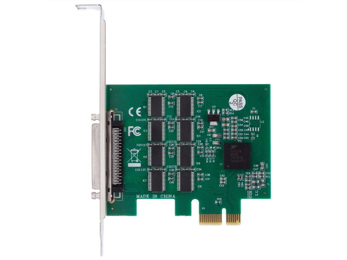 EXSYS EX-46028 Carte PCIe, 8x RS232