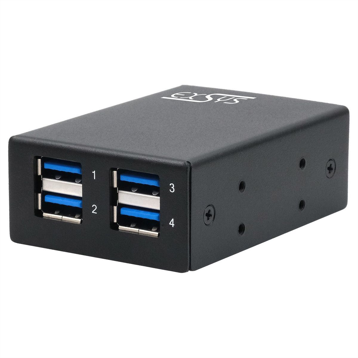EXSYS EX-11240HMS Hub 4 ports USB 3.2 Gen 1 métal
