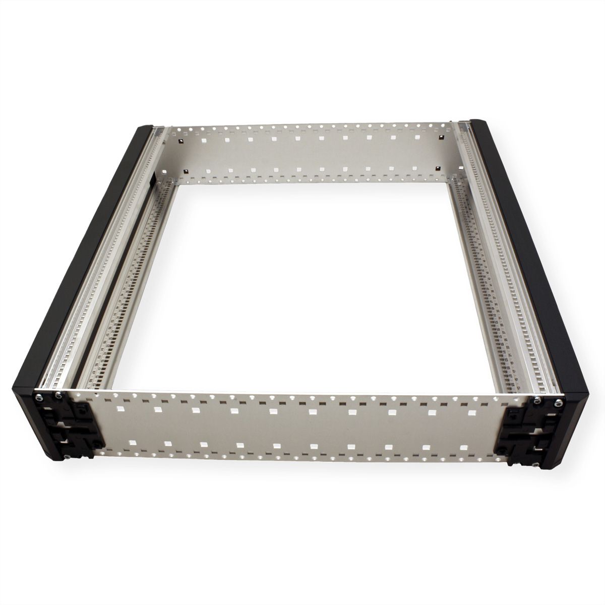 SCHROFF RatiopacPRO, coffret de bureau, blindage rétractable, garniture avant, 2 U, 84 HP, 435 mm