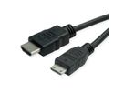 ROLINE GREEN Câble HDMI High Speed avec Ethernet, HDMI M - Mini HDMI M, 2 m