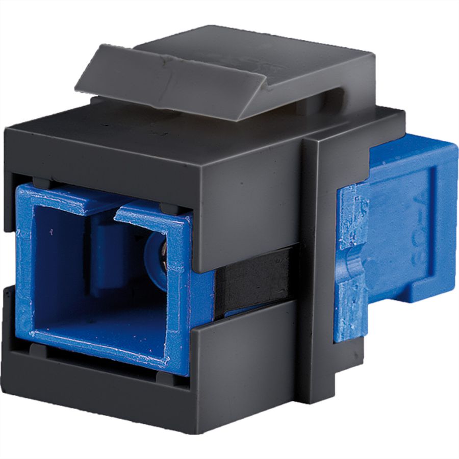 BACHMANN Keystone FO Simplex Coupleur SC/SC, bleu / noir
