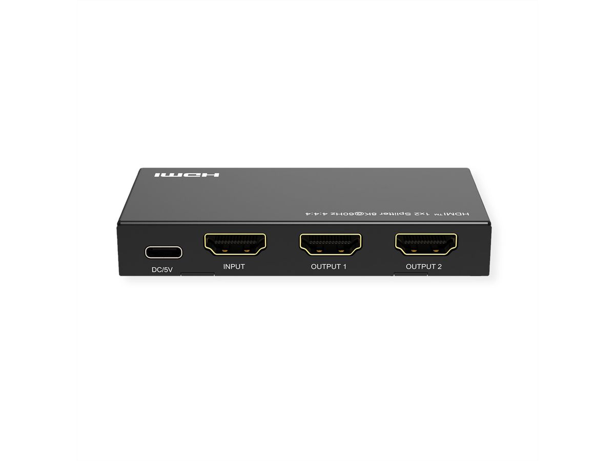 ROLINE Distributeur HDMI, 8K, 2 ports