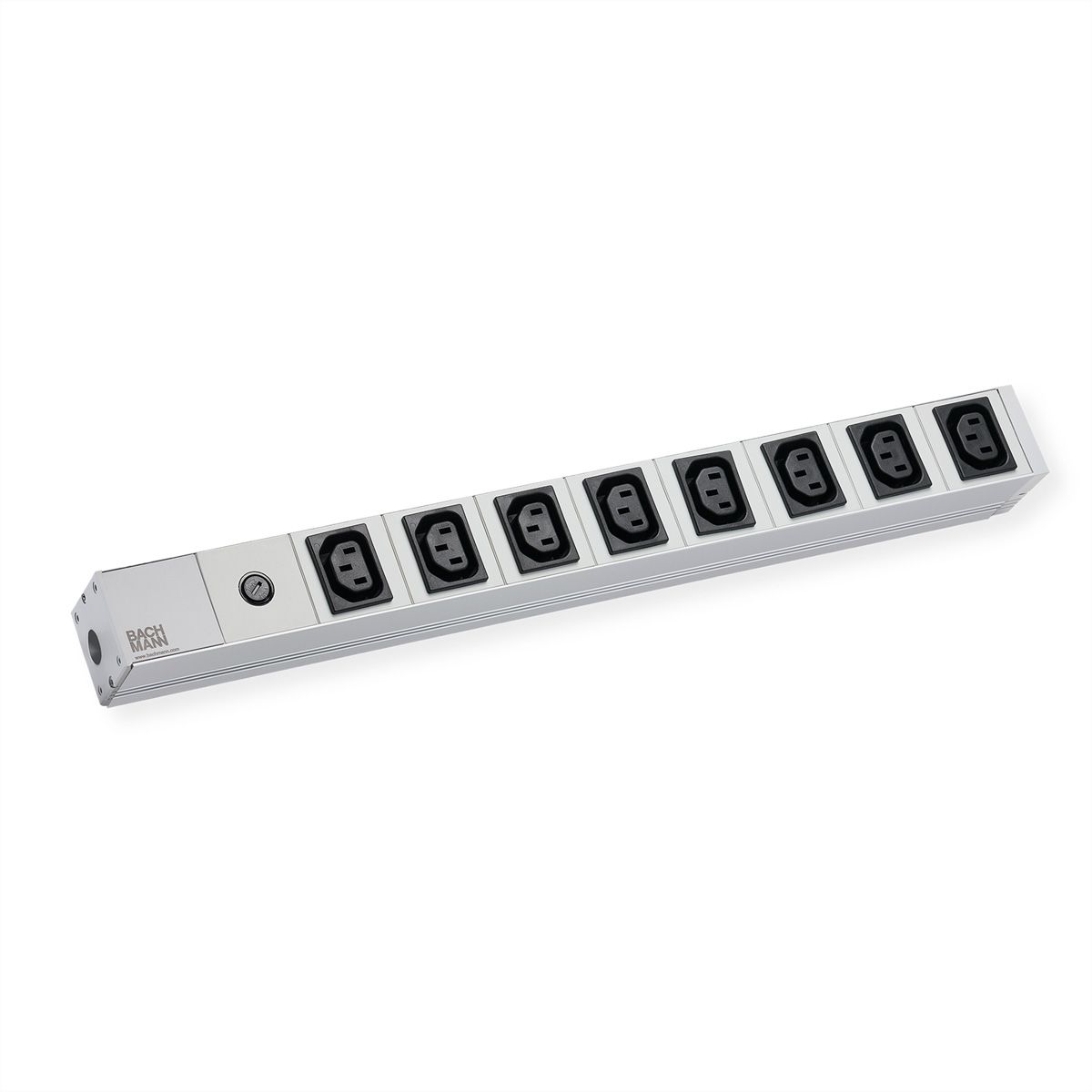 BACHMANN 19" Prise multiple 8 IEC320 C13 F avec IEC320 C14 M
