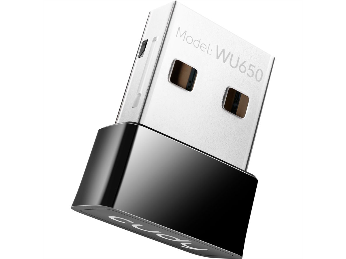 CUDY WU650 AC650 Adaptateur WiFi Mini USB