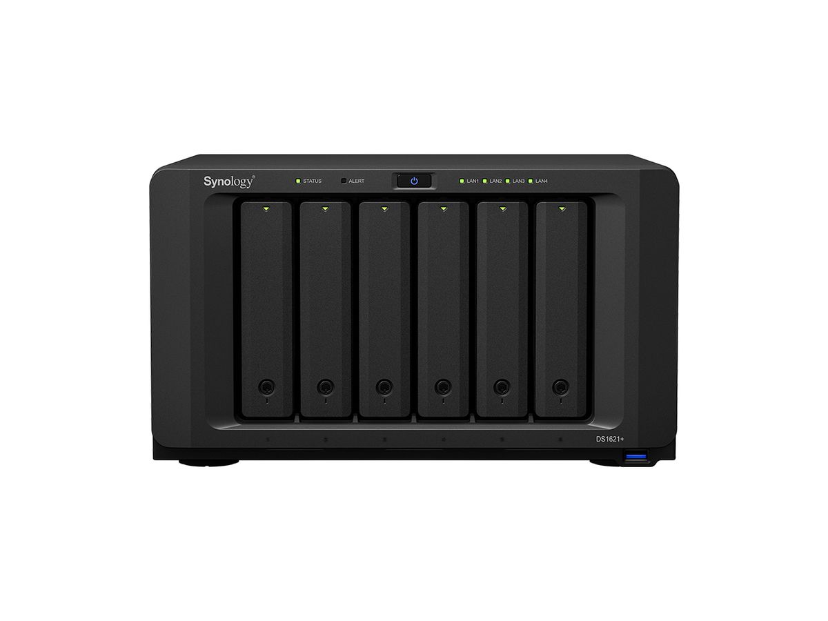 Synology DiskStation DS1621+ serveur de stockage NAS Bureau Ethernet/LAN Noir V1500B