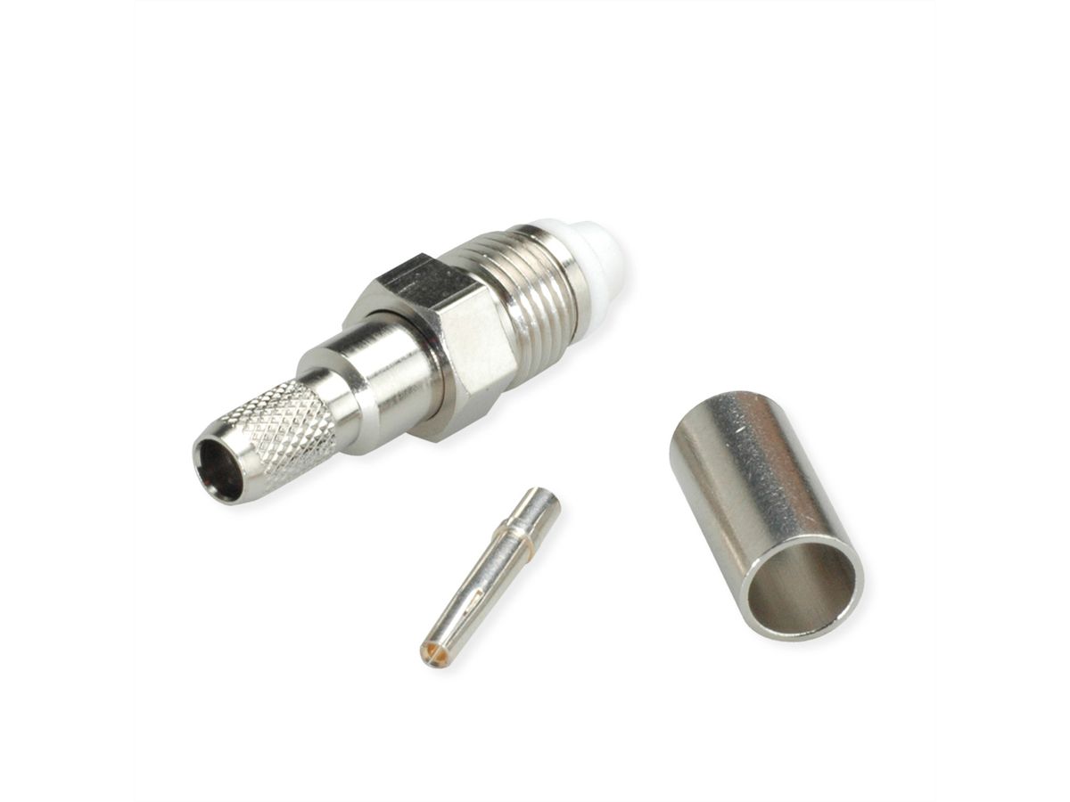 TELEGÄRTNER Connecteur femelle FME à sertir pour RG-58C/U