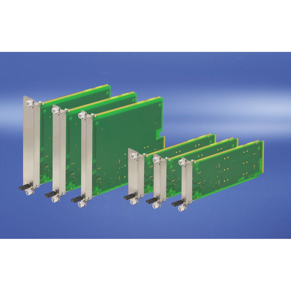 Module AMC SCHROFF avec poignée de tirage, MTCA.4, Double Mid-Size, acier