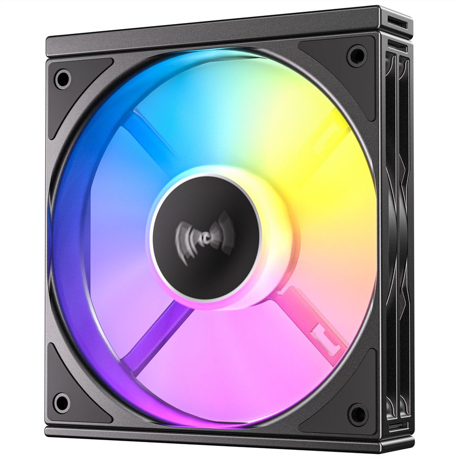 ANTEC C120 ARGB Ventilateur de boîtier PC inversé 120 mm, lot de 3, noir