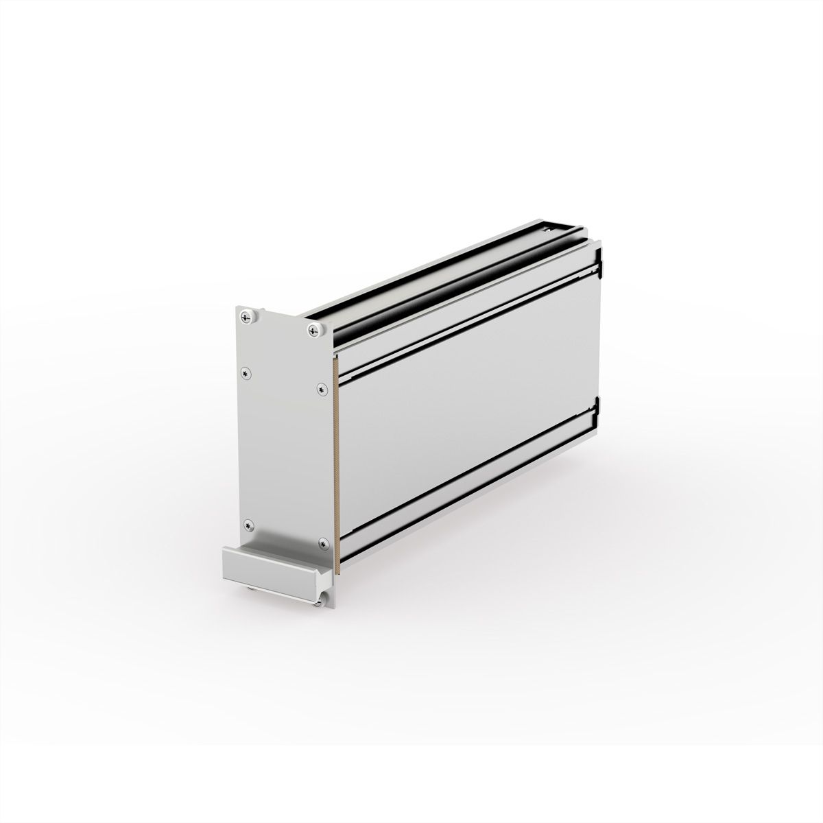 SCHROFF, kit d'unités enfichables PRO, blindé, capot lisse, 1 connecteur, 3 U, 10 HP, 227 mm