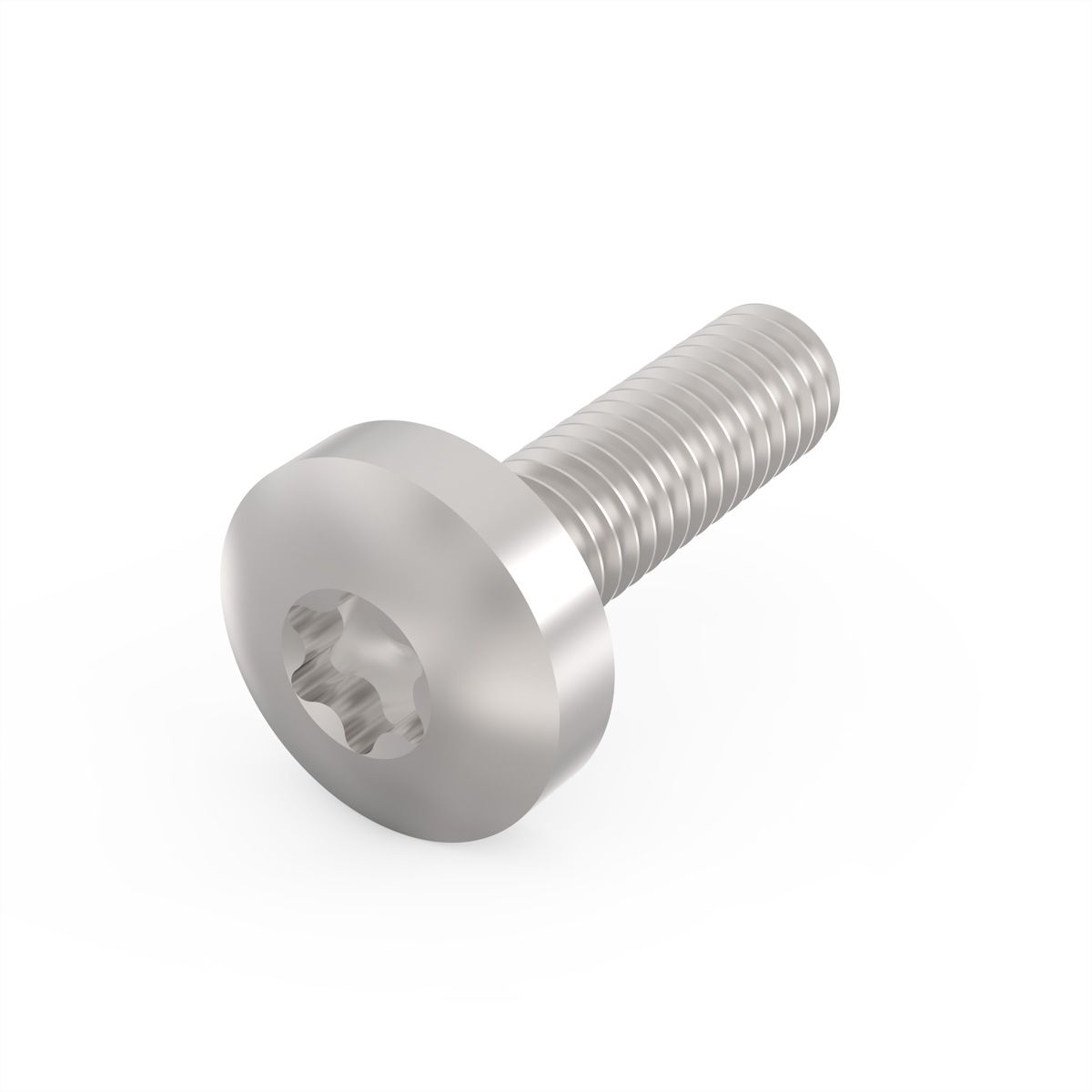 Vis à tête cylindrique de SCHROFF, Torx, fonction GND, acier zingué, M4 × 14 mm, 10 pièces