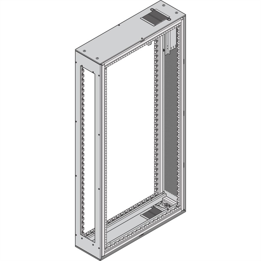 SCHROFF Varistar SHX 30, RAL 7021, Eléments de refroidissement, 42 U, 2000H, 300W, 1200D