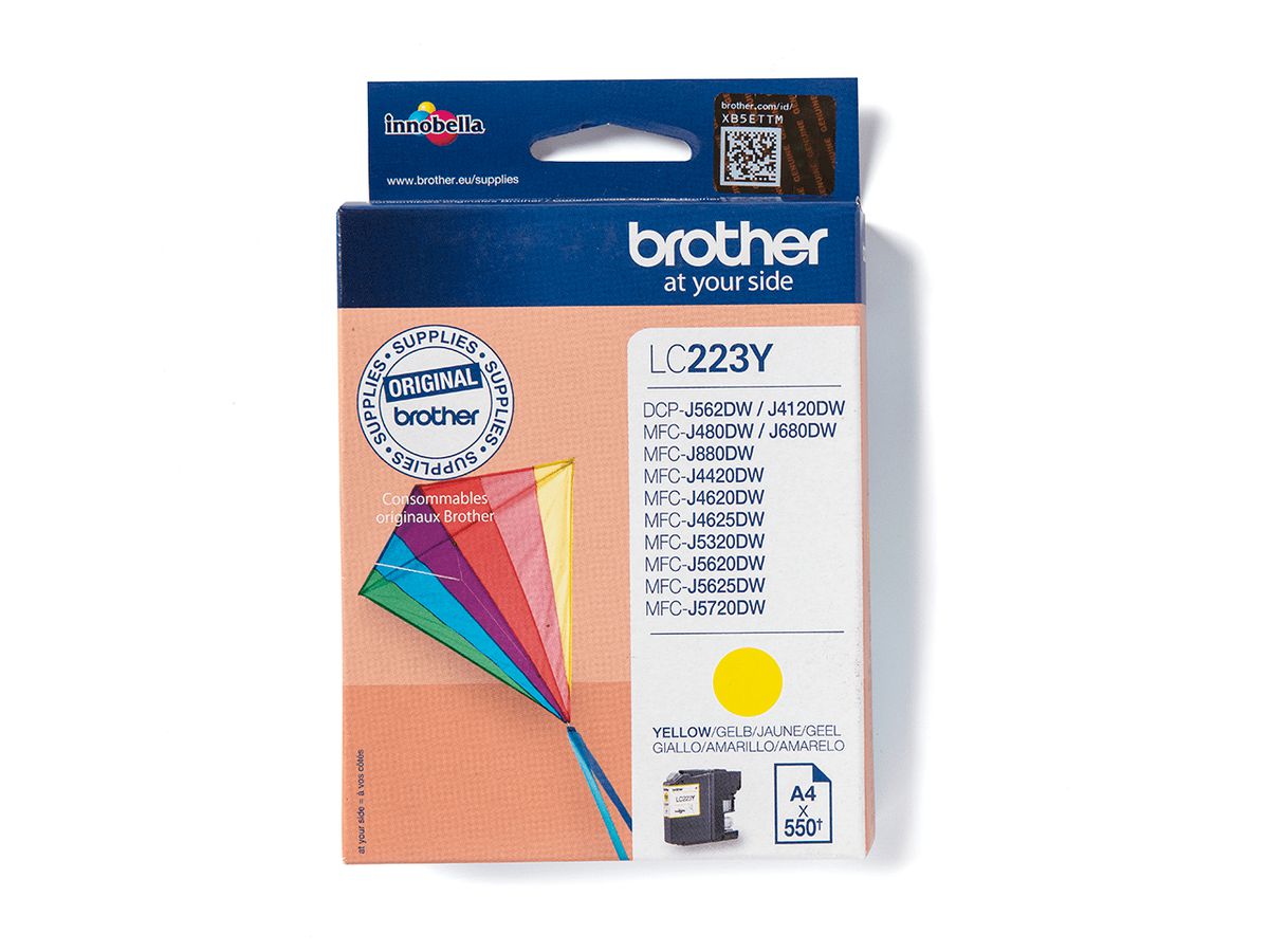 Brother LC223Y - Cartouche d'encre originale – Jaune
