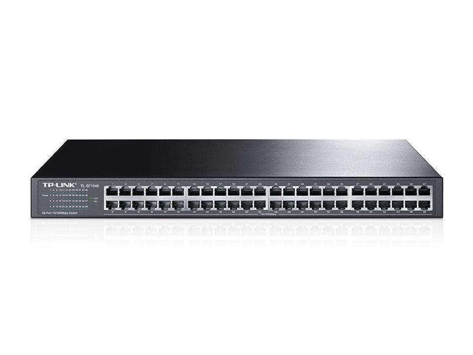 TP-Link TL-SF1048 Non-géré Fast Ethernet (10/100) 1U Gris