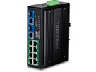 TRENDnet TI-BG108 Switch Rail DIN PoE++ 400W Gigabit industriel à 10 ports