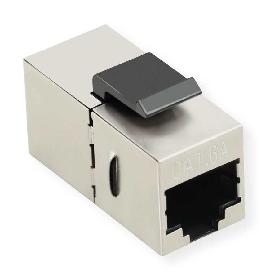 VALUE Coupleur Keystone RJ-45 blindé, Cat.6A (Classe EA)