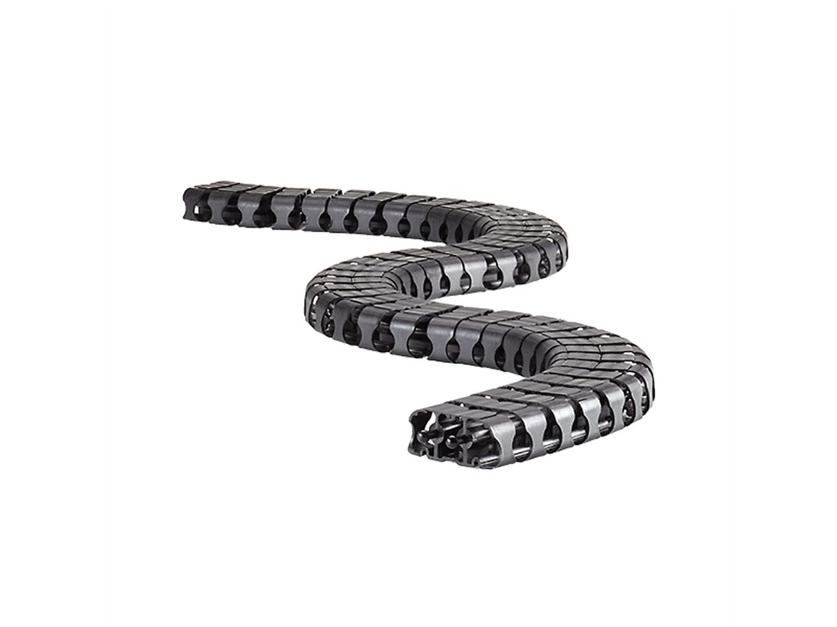 BACHMANN Serpentin de câble Classic noir RAL9005