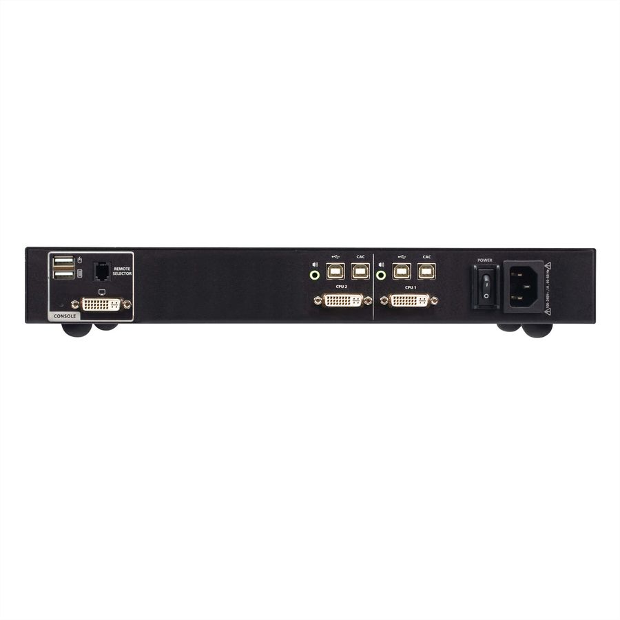 ATEN CS1182D4C Commutateur KVM sécurisé DVI 2 ports USB avec CAC