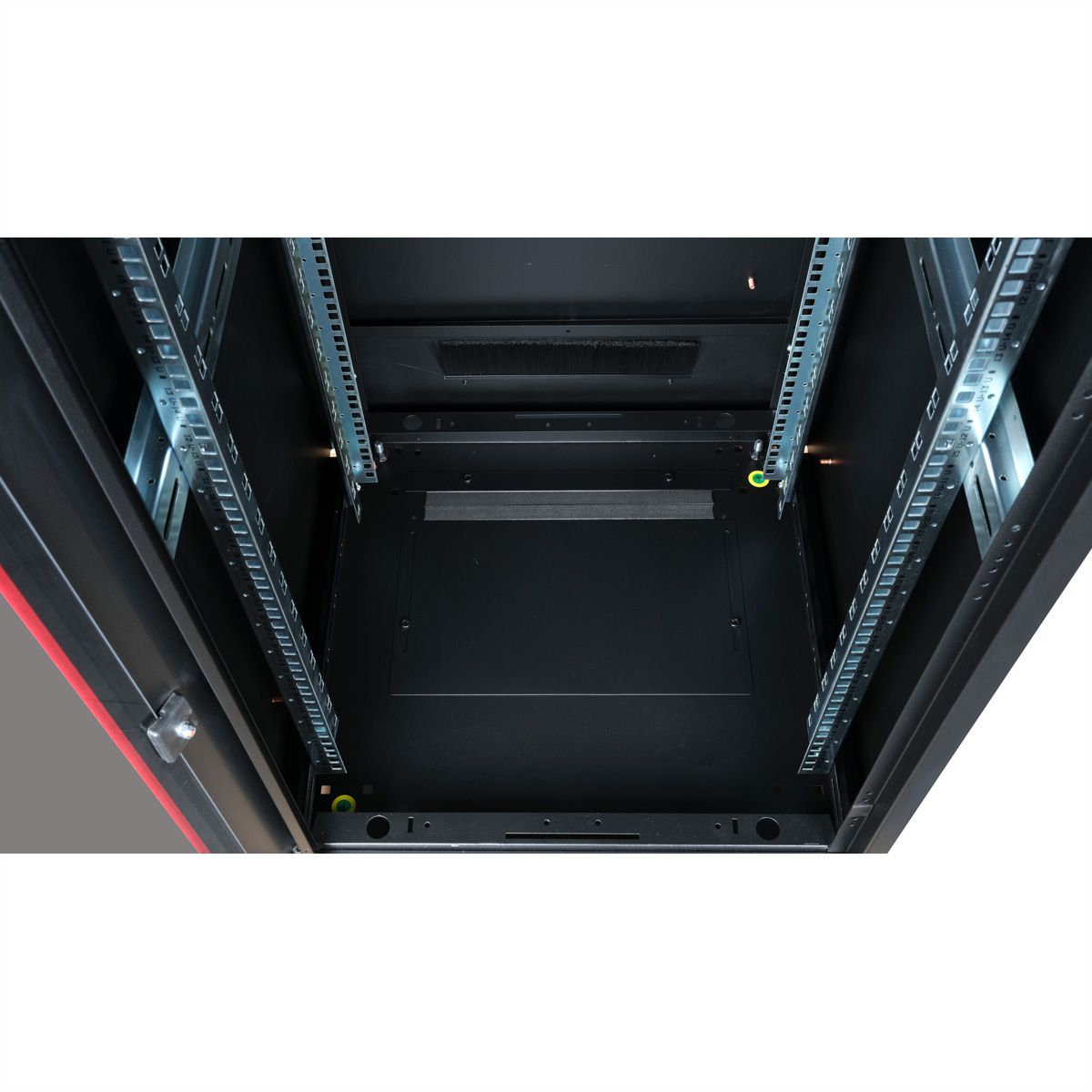 ROLINE 19" Baie réseau Pro 26U, 600x600 LxP Porte verre noir