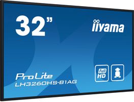 IIYAMA PROLITE ECRAN 31,5'' FHD 24/7, 3 x HDMI MINI JACK 2x10W