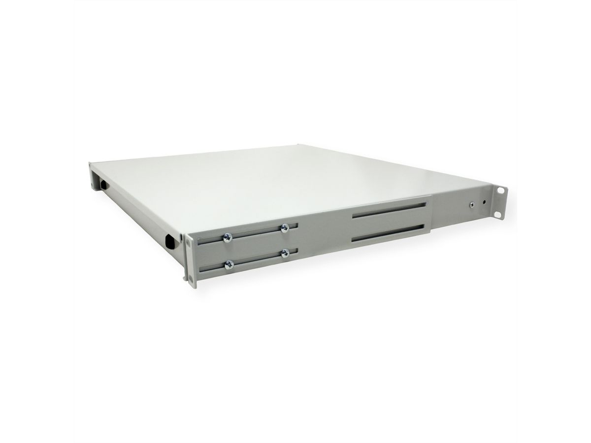 ROLINE 19" Tiroir pour clavier 1U, 400P fermable gris