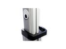 ROLINE Support LCD/TV sur roues, jusqu'à 100kg, argent