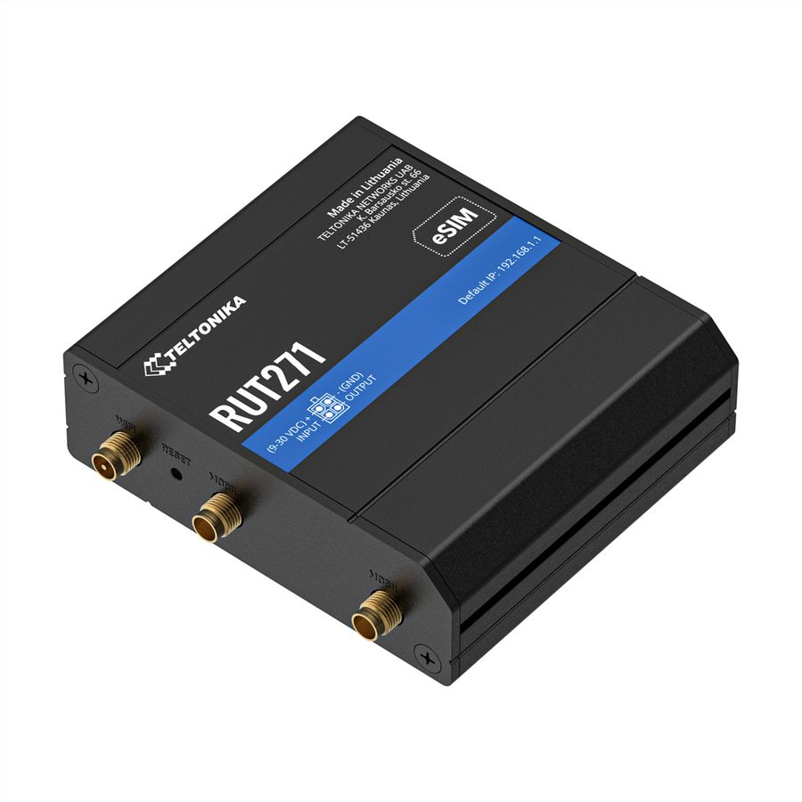 TELTONIKA RUT271 Redcap Routeur 5G eSIM