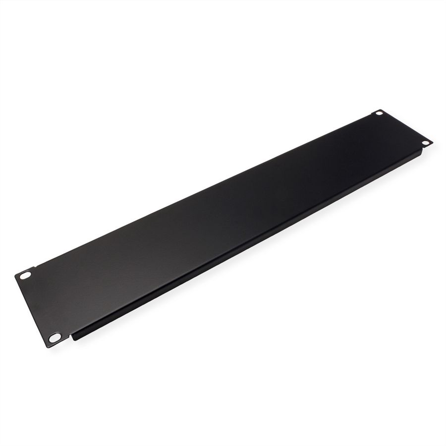 VALUE Panneau aveugle 19 pouces 2 UH, noir