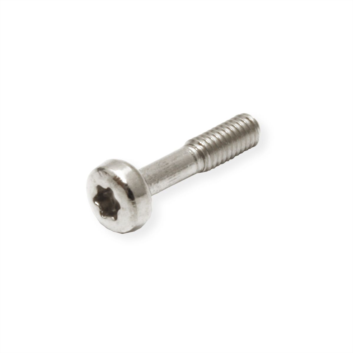 Vis à collet SCHROFF, Torx M2.5 x 12.3 mm, acier nickelé, 100 pièces