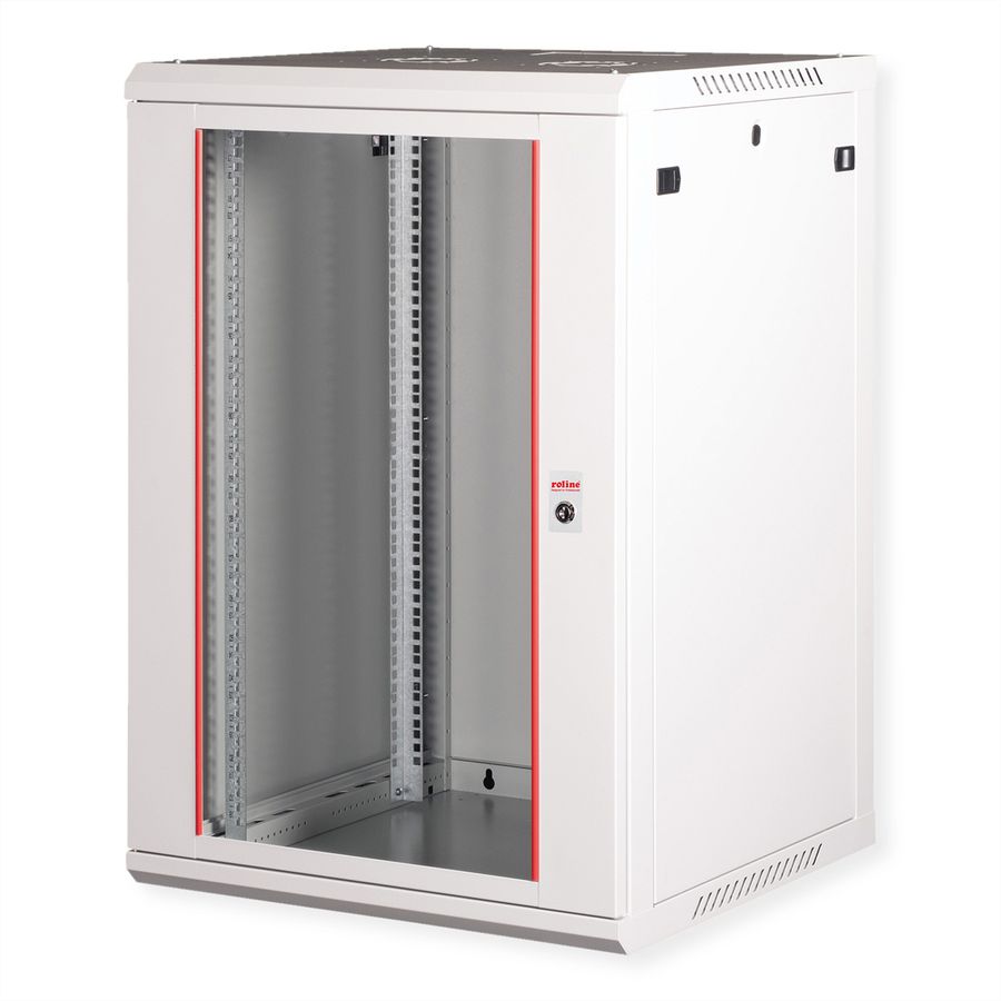 ROLINE 19" Boîtier mural Basic Plus 18U, 600x600 LxP gris