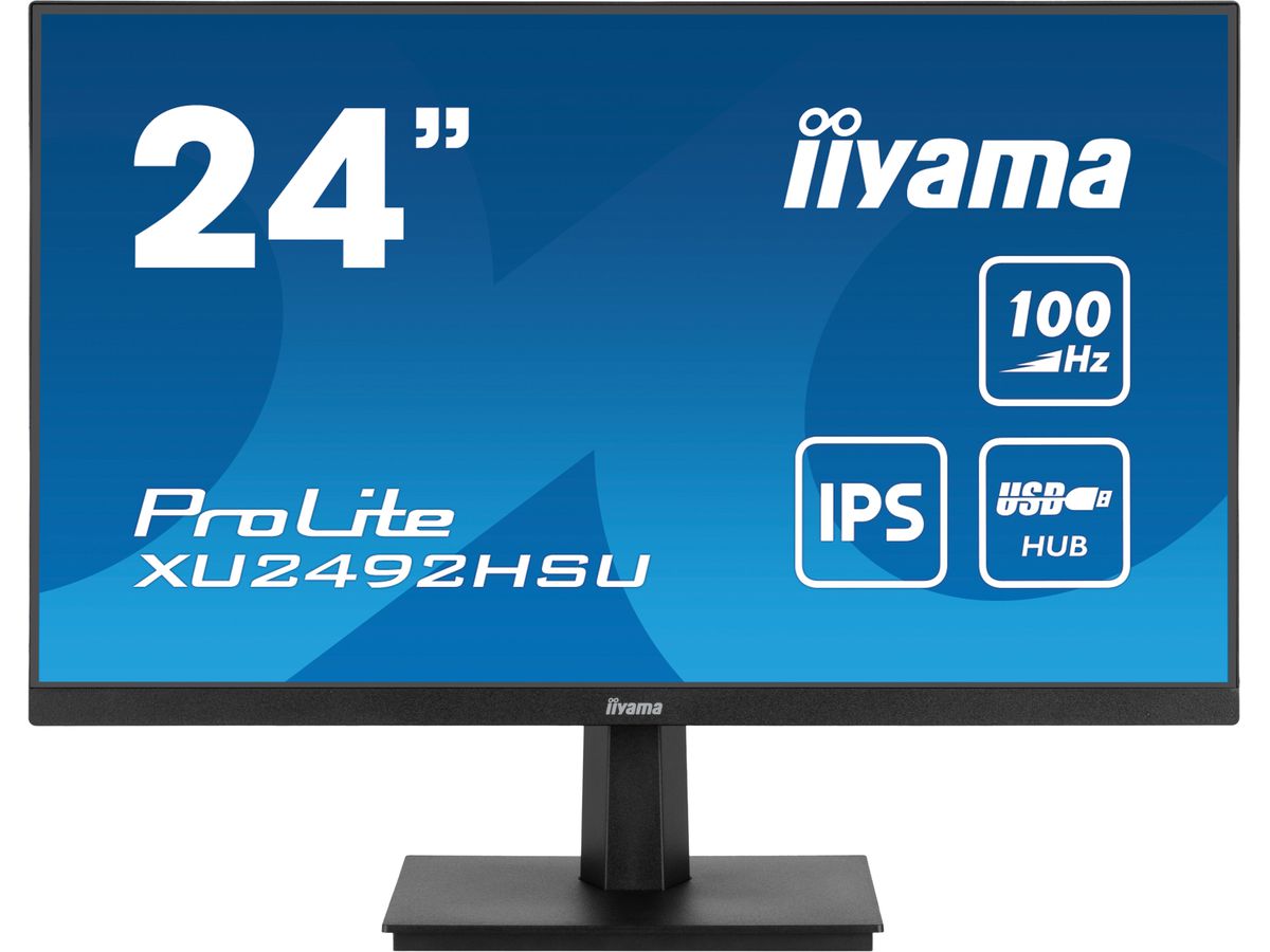 iiyama ProLite écran plat de PC 60,5 cm (23.8") 1920 x 1080 pixels Full HD LED Noir