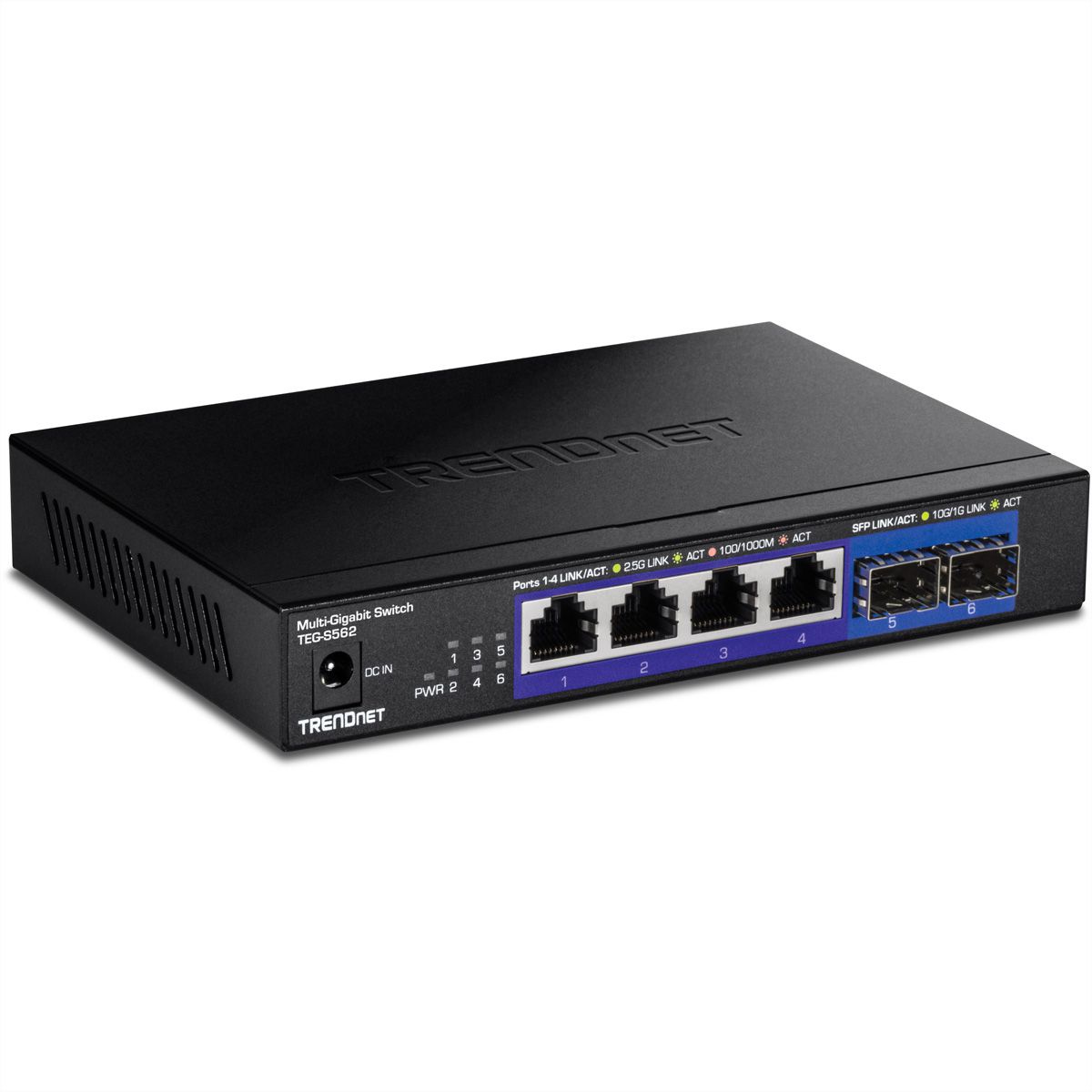 TRENDnet TEG-S562 Switch Multi-Gigabit à 6 ports, non administrable