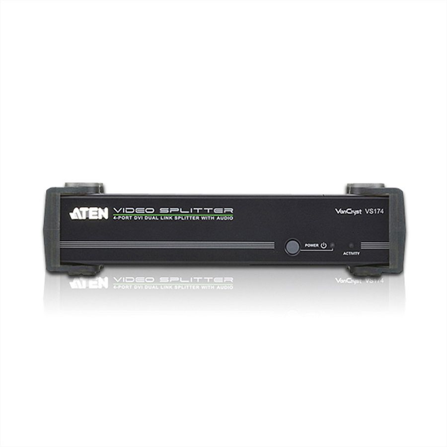 ATEN VS174 Distributeur DVI Dual Link audio/vidéo, 4 ports