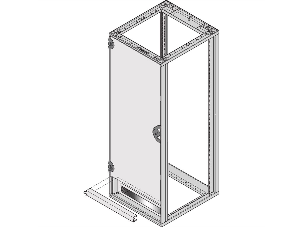 SCHROFF Novastar Support de charnière de porte pour porte