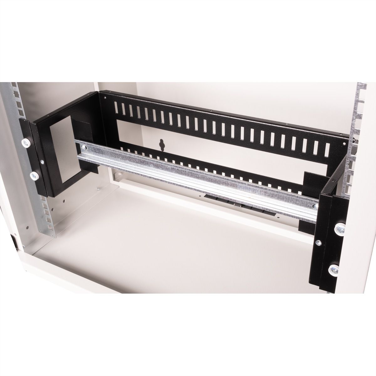 ROLINE 19" Support rail DIN 3U, 133x482x123 HxLxP