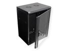 VALUE Armoire murale 15 UH (HxLxP) 775x570x600 mm, noir