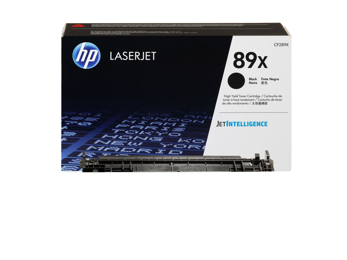 HP Toner noir LaserJet 89X authentique grande capacité