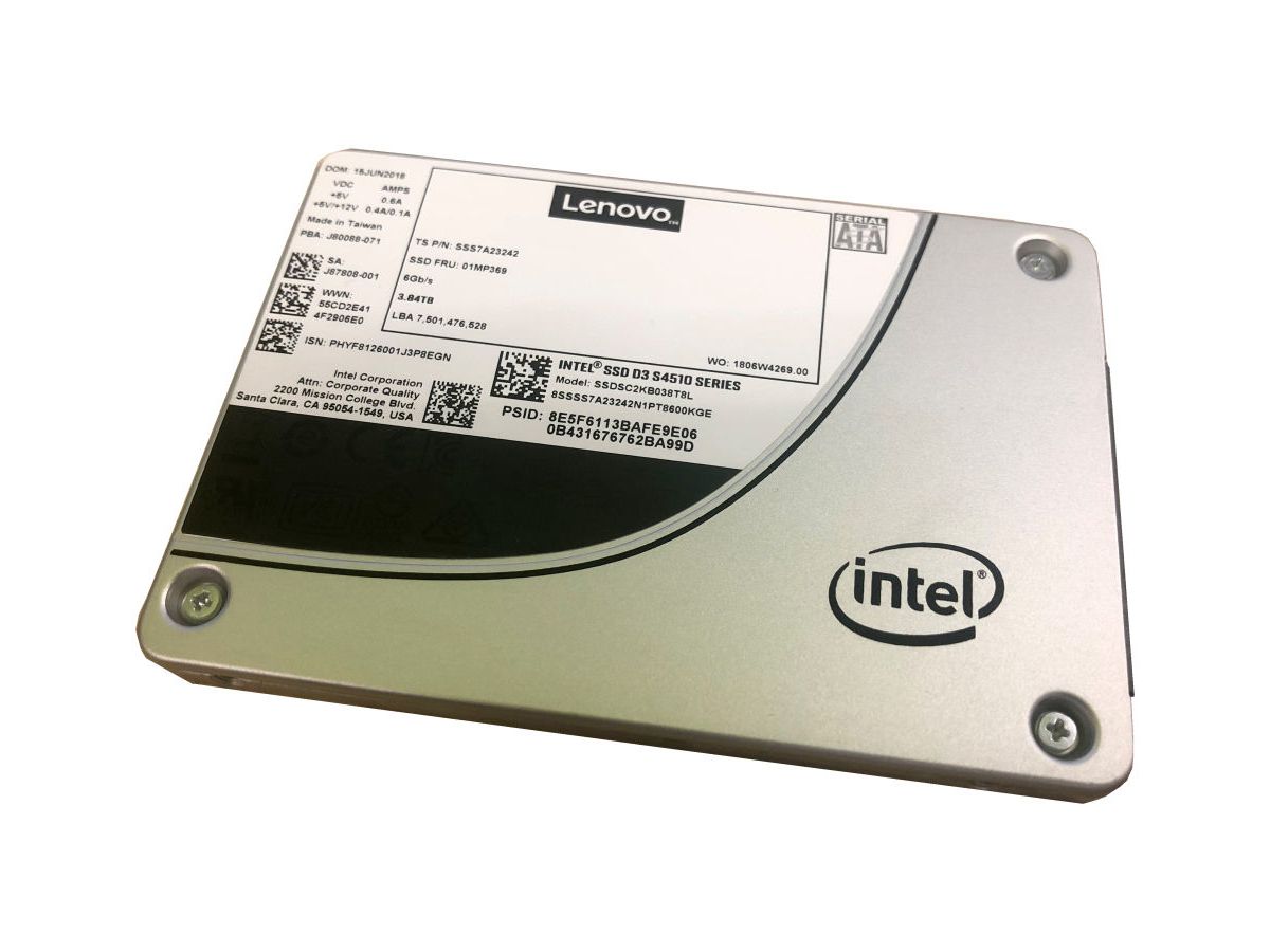 Lenovo 4XB7A38154 disque SSD 2.5" 960 Go Série ATA III 3D TLC NAND