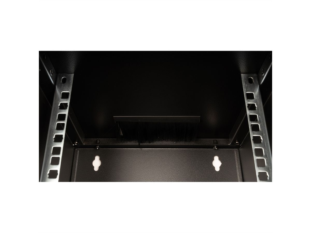 ROLINE 10" Boîtier mural 12U, 312x300 LxP  noir