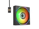Thermaltake SWAFAN 120 EX INFINITY ARGB Sync Pack de 3 ventilateurs, noir
