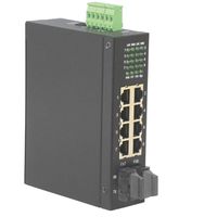 ROLINE Switch industriel 6x RJ-45, 2x RJ-45 ou SC, non administrable