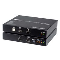 ATEN CE824 Extension KVM USB HDMI Double affichage HDBaseT™ 2.0, 4K@100m pour Vue unique