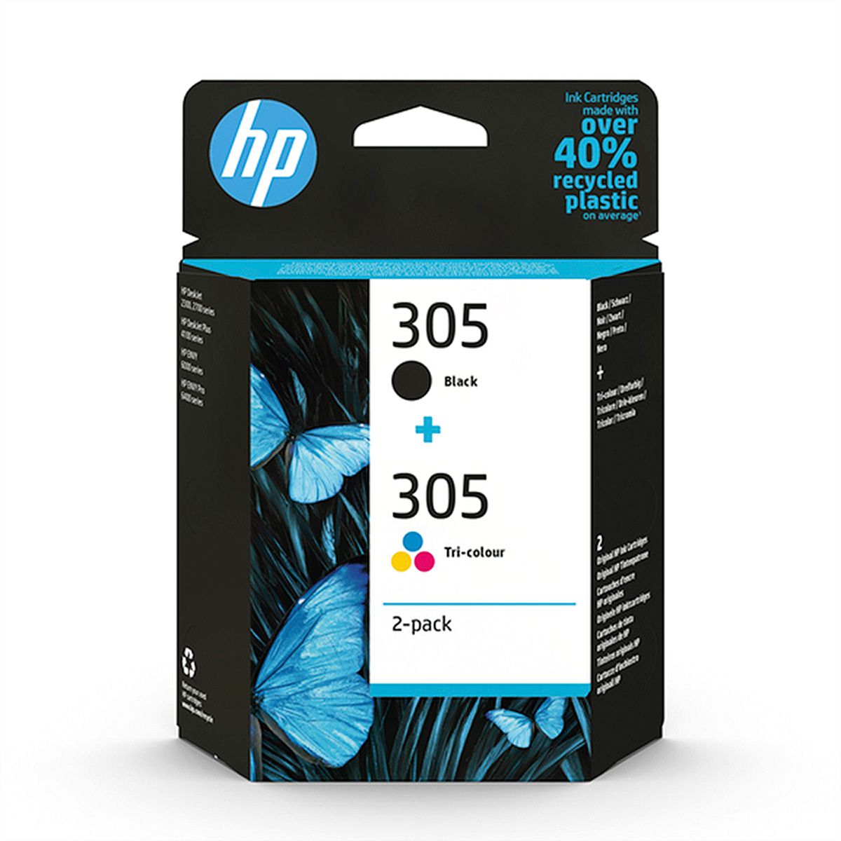 6ZD17AEAE, Nr. 305/305, Combopack (noir, couleur) pour HP-ENVY 6020 /DeskJet 1200
