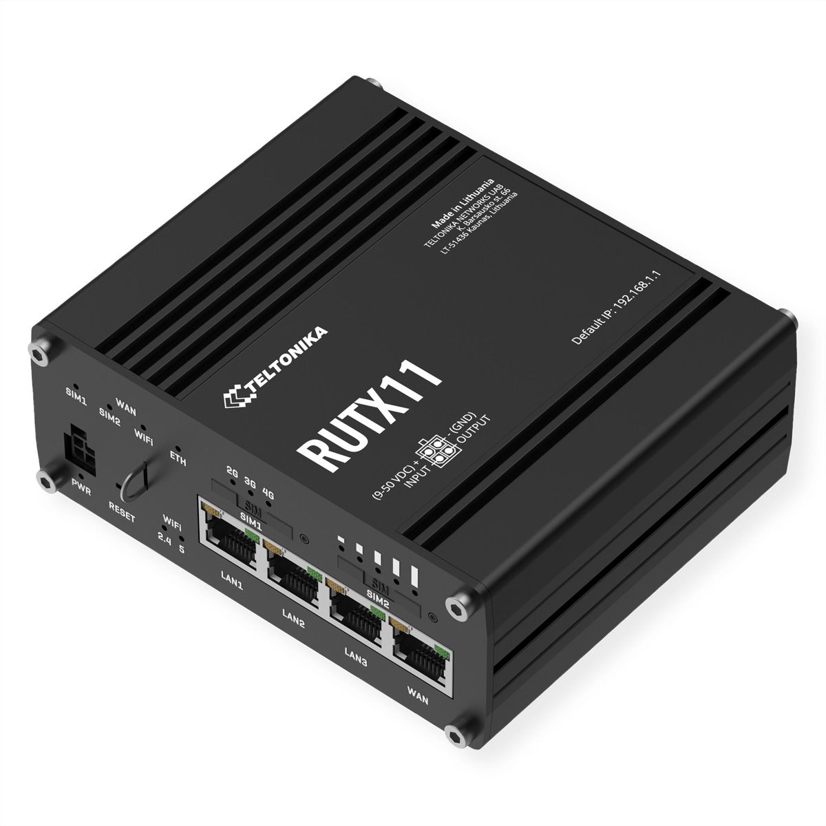 TELTONIKA RUTX11 LTE/4G Routeur industriel
