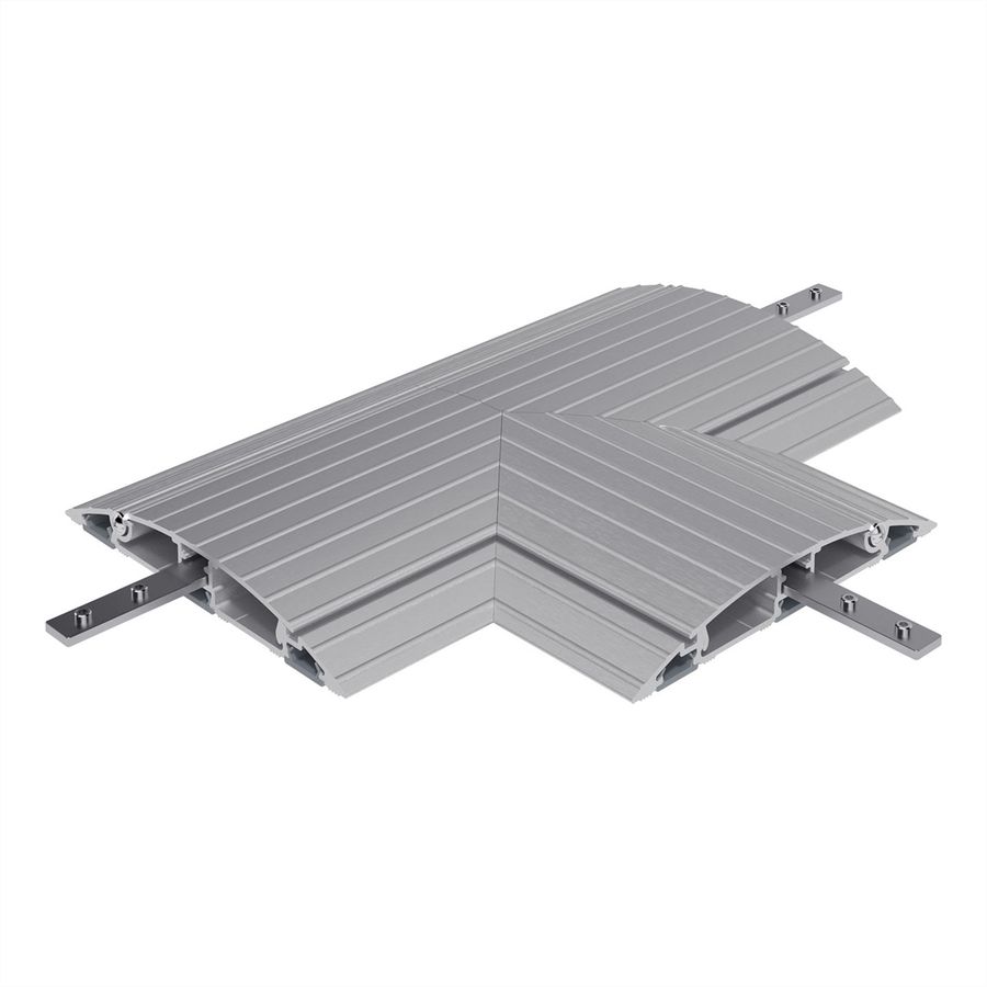 DATAFLEX Addit protège-câbles, raccord en T 462, argent