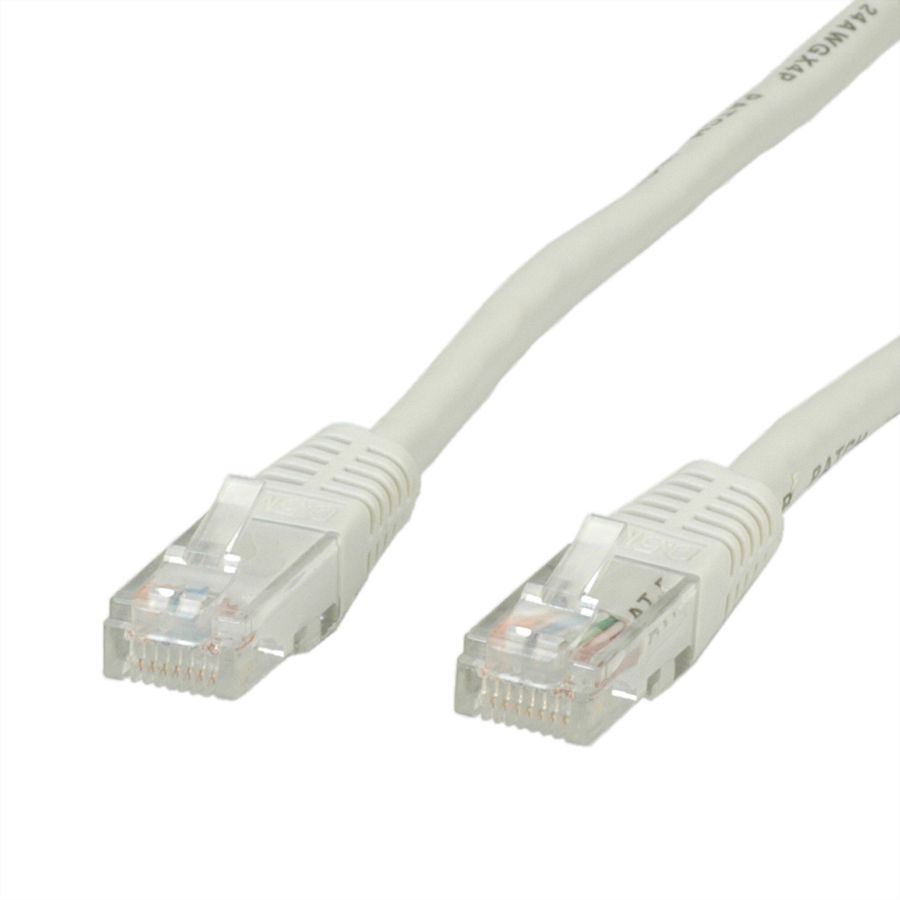 Cordon VALUE Cat.5e (Classe D) UTP confectionné, gris, 5 m
