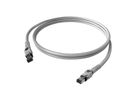 EasyLan VarioBoot Cordon Cat.6A, S/FTP, gris, 1,5 m