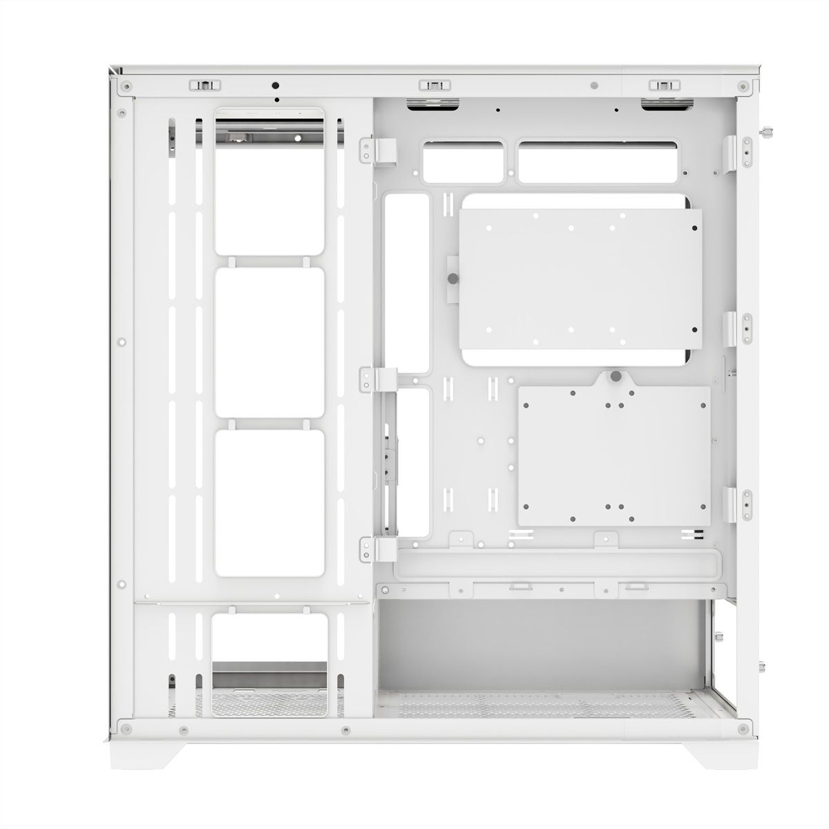 XILENCE Xilent Gleam X818.W.ARGB Gaming ATX PC blanc, Tour RGB ATX Midi