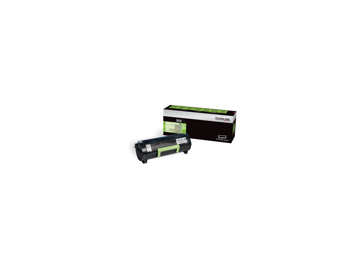 Lexmark 502 Original Noir 1 pièce(s)