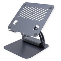 EXSYS EX-1224HM Support pour ordinateur portable, avec station d'accueil USB-C 7 en 1 amovible