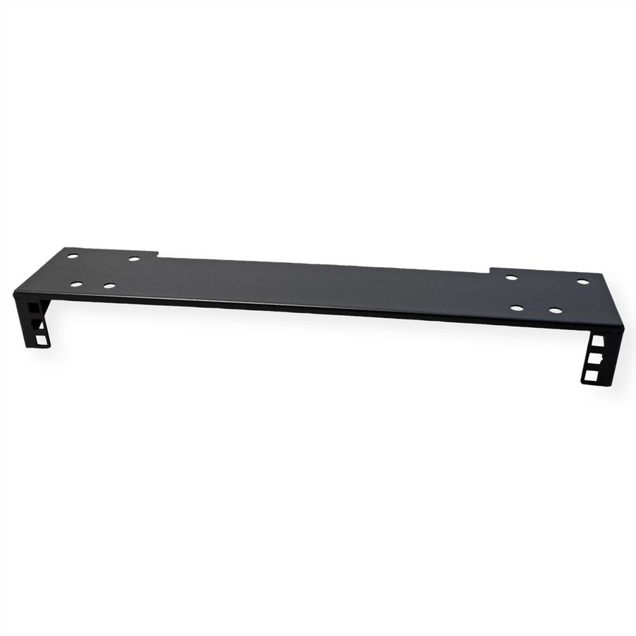 Support 19" mural / sous le bureau, 1 UH, noir